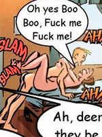 Sexy red chick gets a lot of fucking in super cool cartoon porn